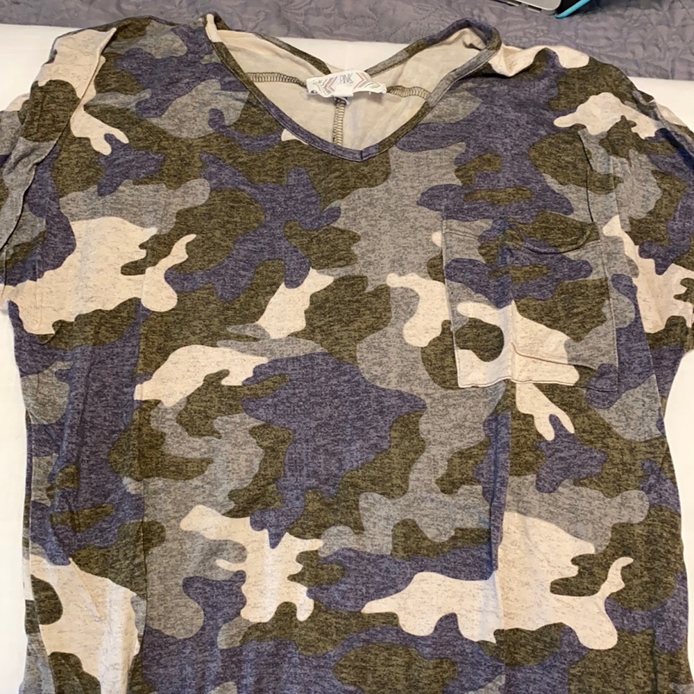 Camo Pocket tee
